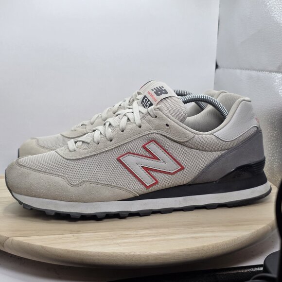 New Balance 515 Mens Size 11 Cream White Athletic Running Walking Shoes Sneakers - Picture 1 of 9